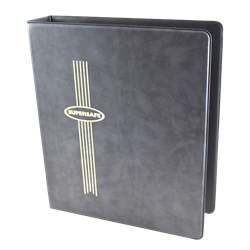 Standard Size Supersafe Binder- Grey