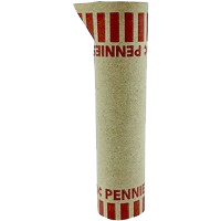 Conical Preformed Penny Tube Coin Wrappers