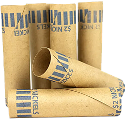 Conical Preformed Nickel Tube Coin Wrappers