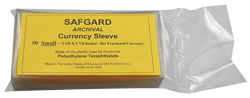 Safgard Small Currency Sleeve