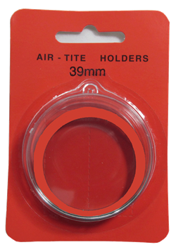 Air Tite 39mm Retail Package Holders - Holiday Ornament Red