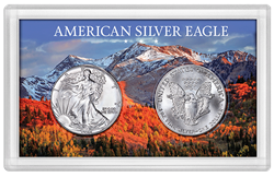 ASE Frosty Case - Snow-Capped Mountain - Holds 2 ASE Coins