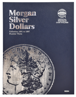 Morgan Silver Dollar Folder #3 1891 - 1897