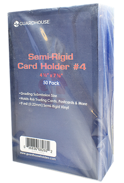 Guardhouse Semi-Rigid Card Sleeve #4 (.22)