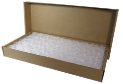 39mm Silver Round size bulk Direct-Fit Guardhouse holders. 250 count box.