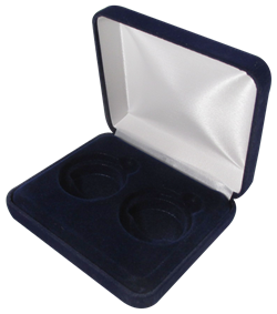 Velvet Coin Display Box - Holds 2L Capsules