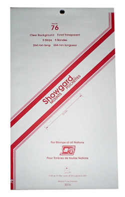 76 Showgard Strips Accomodation Range 264mm (Clear)