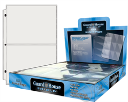 Guardhouse Shield 2 Pocket (100 pack) Polypropylene Pages