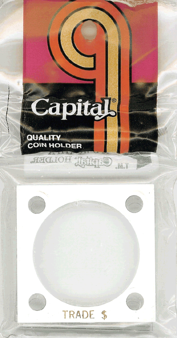 Capital Plastics 144 Coin Holder - Trade $