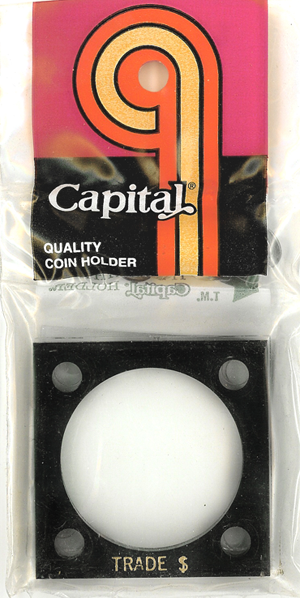 Capital Plastics 144 Coin Holder - Trade $