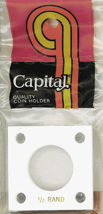 Capital Plastics 144 Coin Holder - 1/2 oz. Krug