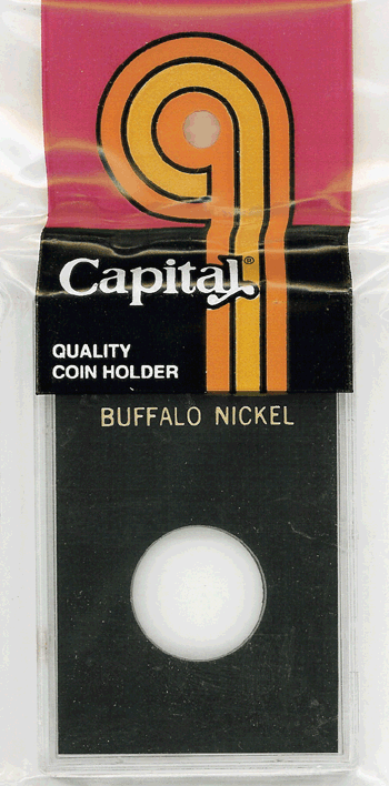 Capital Plastics Caps Coin Holder - Buffalo Nickel