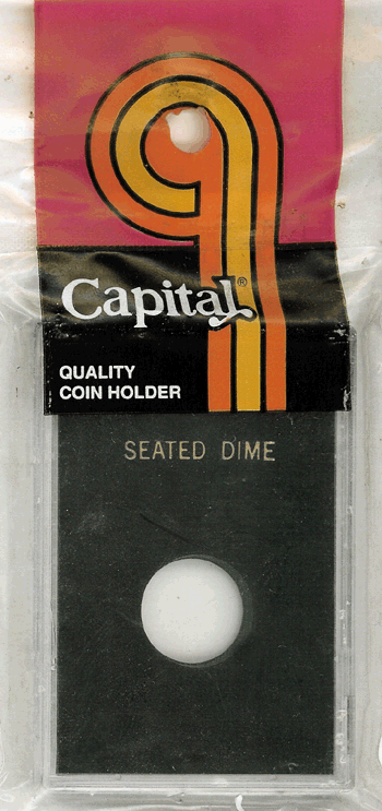 Capital Plastics Caps Coin Holder - Seated Liberty Dime