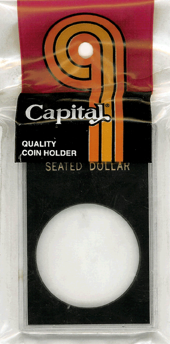 Capital Plastics Caps Coin Holder - Seated Liberty Dollar