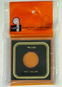 Capital Plastics VPX Coin Holder - Walking Half Dollar