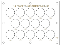 U.S. Proof Franklin Half Dollars