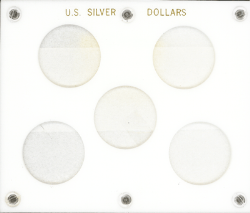 U.S. Silver Dollars - NO OTHER PRINT