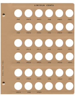 Lincoln Cents Replacement Page 4