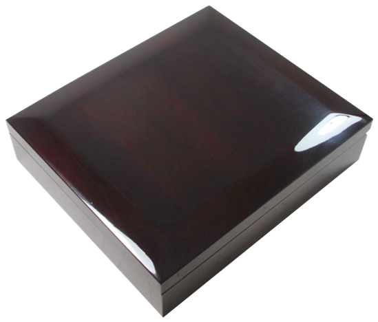 Large NGC Slab Box with Dome Lid and Piano Finish