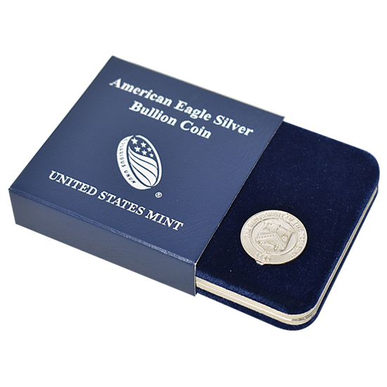 US Mint Silver Eagle Presentation Box