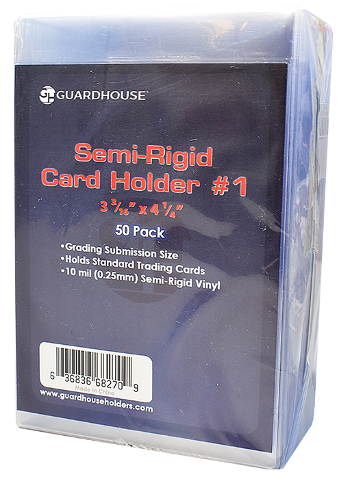 Guardhouse Semi-Rigid Card Holder #1 (.25mm)