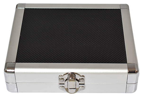 Single Slab Black & Aluminum Box