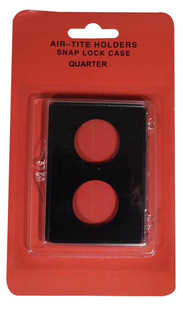 Snap Lock Cases - Holds Two Quarters