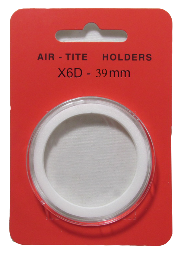 Air Tite High Relief 39mm Retail Package Holders - Model X6D