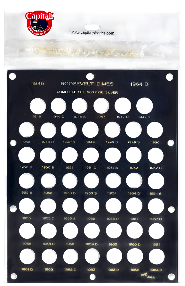 Roosevelt Dimes 1946-1964 Silver Set