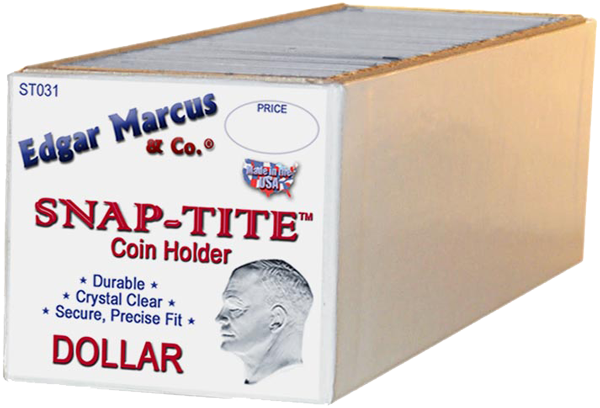 Edgar Marcus 2x2 Snap-Tite Large Dollar - 25 per box