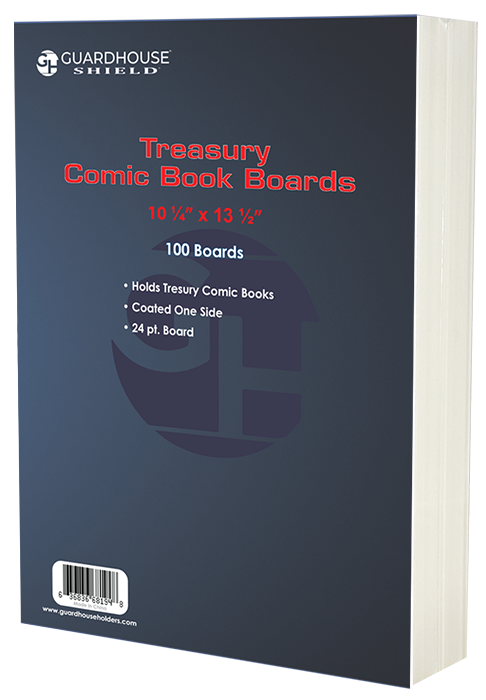 Backing Boards for Treasury Comics (10 1/4 x 13 1/2) - 100 pack