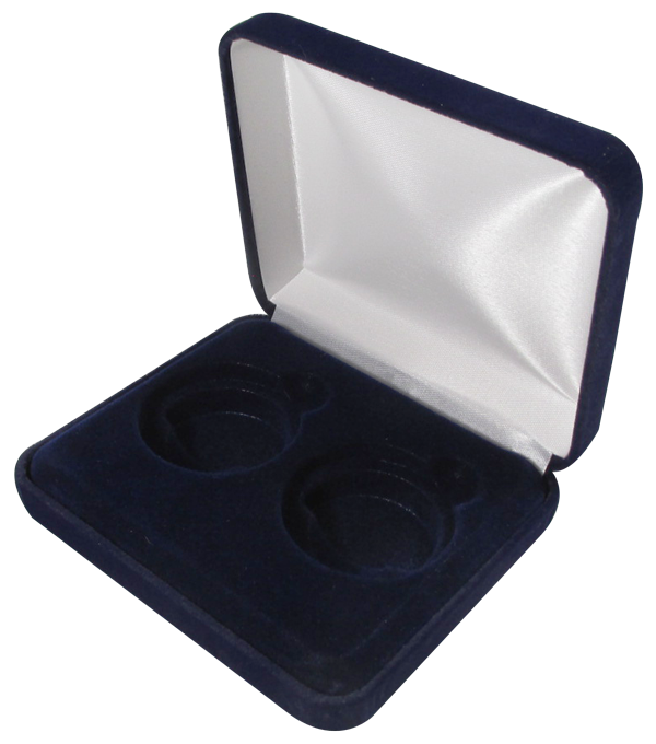 Velvet Coin Display Box - Holds 2L Capsules