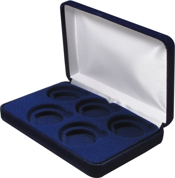 Velvet Coin Display Box - Holds 5L Capsules