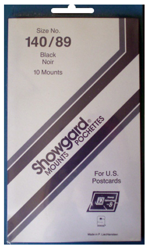 140x89 Showgard Plate Blocks and Covers (Black)