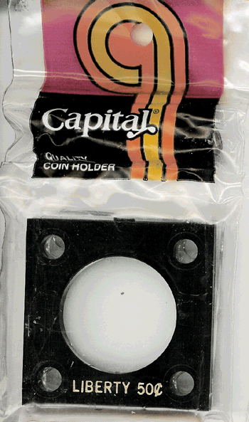 Capital Plastics 144 Coin Holder - Liberty Half Dollar