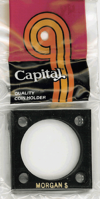 Capital Plastics 144 Coin Holder - Morgan $