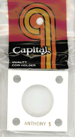 Capital Plastics 144 Coin Holder - Anthony $