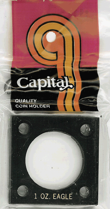 Capital Plastics 144 Coin Holder - 1 oz. Eagle