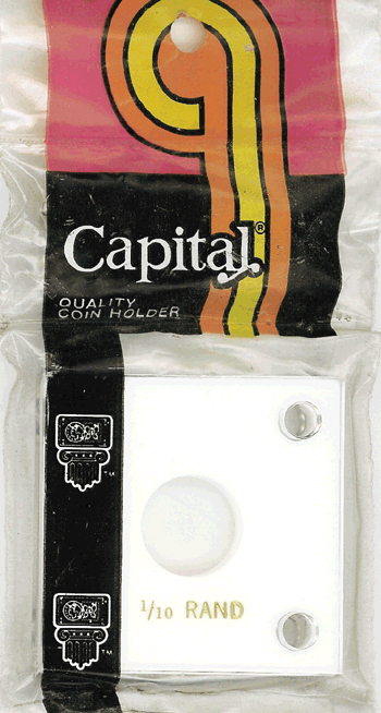 Capital Plastics 144 Coin Holder - 1/10 oz. Krug