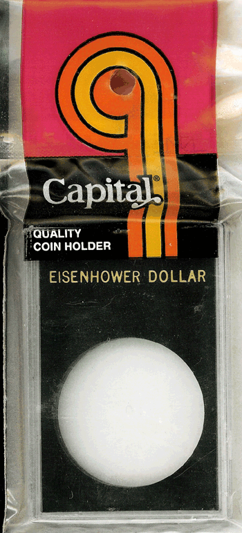 Capital Plastics Caps Coin Holder - Ike $