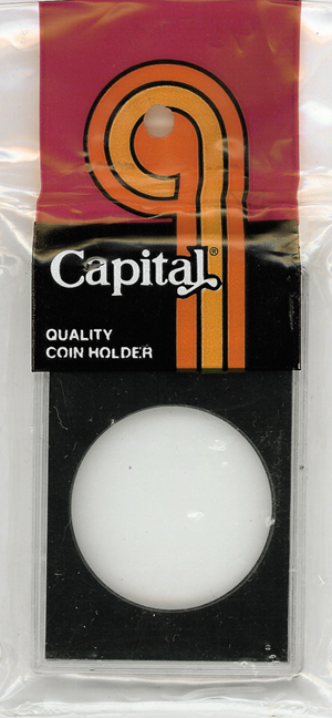 Capital Plastics Caps Coin Holder - Peace $