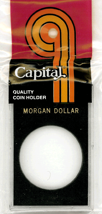 Capital Plastics Caps Coin Holder - Morgan $