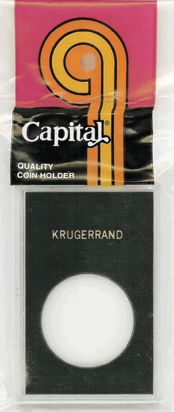 Capital Plastics Caps Coin Holder - 1 oz. Krug