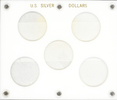 U.S. Silver Dollars - NO OTHER PRINT