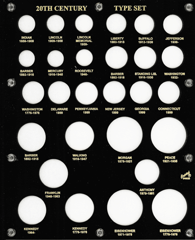 U.S. 20th Century Type Coins