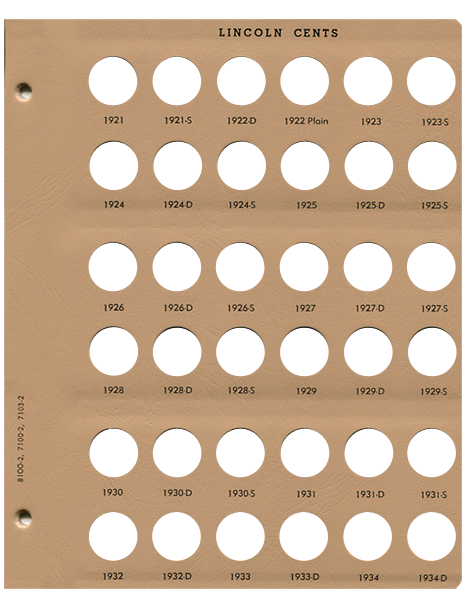 Lincoln Cents Replacement Page 2